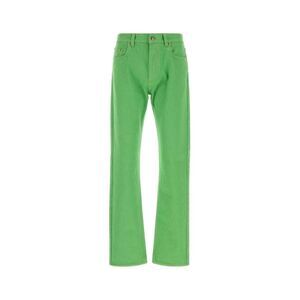 Versace Men Light Green Denim Jeans